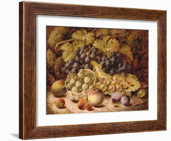 Still Life of Fruit-Oliver Clare-Framed Giclee Print