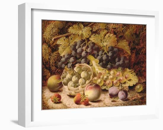 Still Life of Fruit-Oliver Clare-Framed Giclee Print