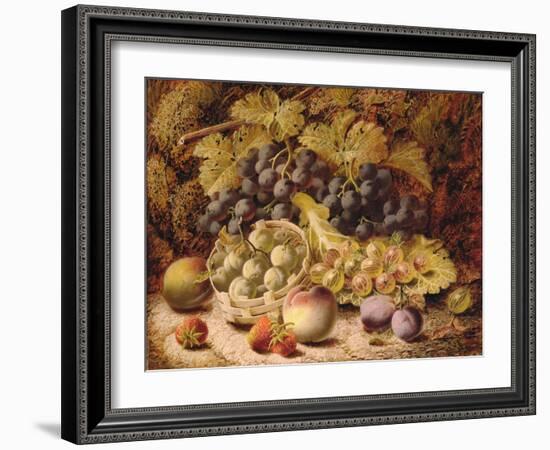 Still Life of Fruit-Oliver Clare-Framed Giclee Print