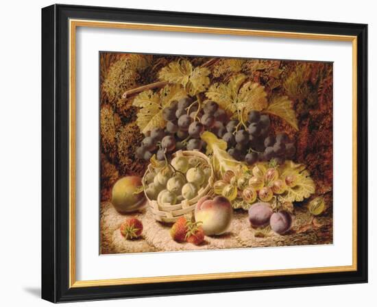 Still Life of Fruit-Oliver Clare-Framed Giclee Print