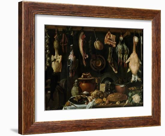 Still Life of Game Birds, 1624-Jacopo da Empoli-Framed Giclee Print