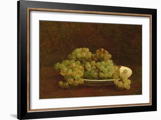 Still Life of Grapes, 1890-Henri Fantin-Latour-Framed Giclee Print