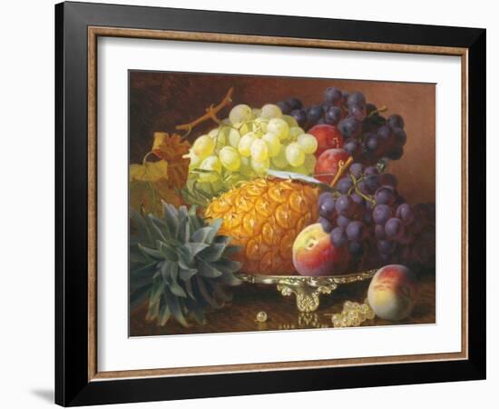 Still Life of Grapes and Pineapples-Eloise Harriet Stannard-Framed Giclee Print