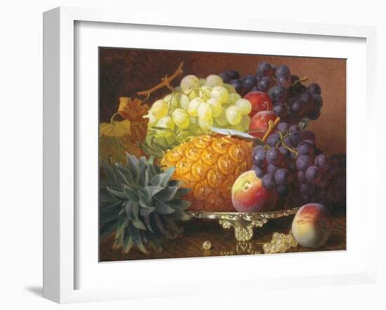 Still Life of Grapes and Pineapples-Eloise Harriet Stannard-Framed Giclee Print