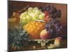 Still Life of Grapes and Pineapples-Eloise Harriet Stannard-Mounted Giclee Print