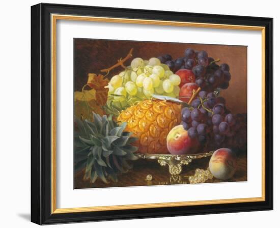 Still Life of Grapes and Pineapples-Eloise Harriet Stannard-Framed Giclee Print