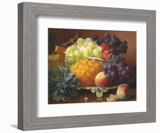 Still Life of Grapes and Pineapples-Eloise Harriet Stannard-Framed Giclee Print