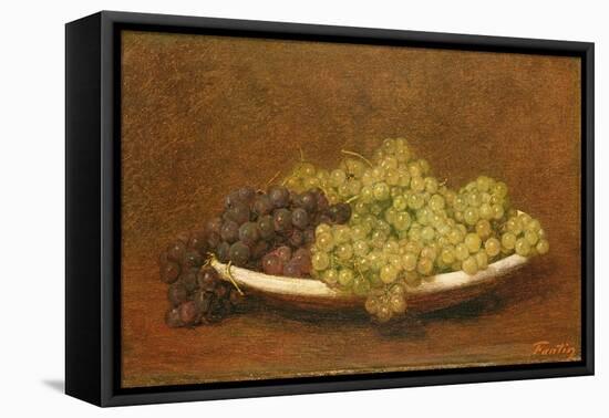 Still Life of Grapes, C.1894-Henri Fantin-Latour-Framed Premier Image Canvas