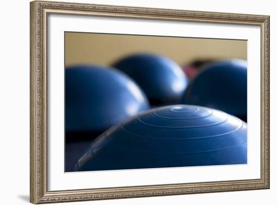 Still Life of Gym Exercise Ball-Matt Freedman-Framed Photographic Print