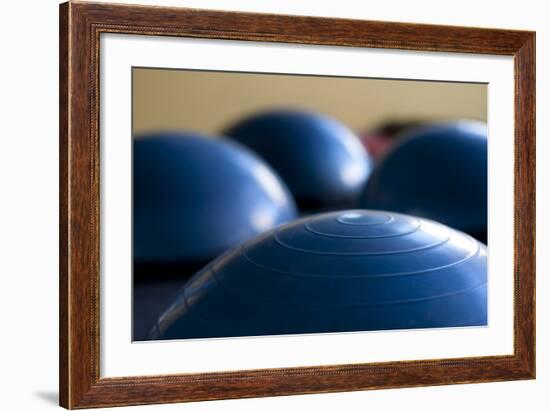 Still Life of Gym Exercise Ball-Matt Freedman-Framed Photographic Print