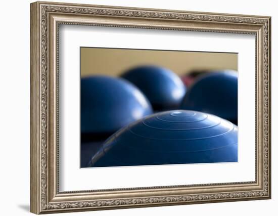 Still Life of Gym Exercise Ball-Matt Freedman-Framed Photographic Print