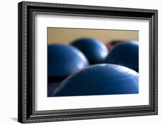 Still Life of Gym Exercise Ball-Matt Freedman-Framed Photographic Print