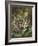 Still Life of Heather and Butterflies-Albert Lucas-Framed Giclee Print