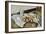 Still Life of Peaches and Pears, 1888-90-Paul Cézanne-Framed Giclee Print