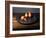 Still Life of Pears on Antique Pewter Plate-null-Framed Photographic Print