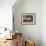 Still Life of Picnic Lunch on Top of a Wicker Basket, in the Dordogne, France-Michael Busselle-Framed Photographic Print displayed on a wall