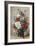 Still Life of Poppies, Daisies and Cornflowers-Eugene Henri Cauchois-Framed Giclee Print