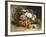 Still Life of Roses and Pomegranates-Eugene Henri Cauchois-Framed Giclee Print