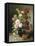 Still Life of Roses and Wallflowers-Eugene Henri Cauchois-Framed Premier Image Canvas