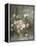 Still Life of Roses, Anemones and Phlox in a Basket-Francois Rivoire-Framed Premier Image Canvas