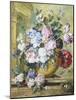 Still Life of Roses, Delphiniums and Tulips-Jacobus Linthorst-Mounted Giclee Print