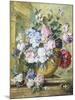 Still Life of Roses, Delphiniums and Tulips-Jacobus Linthorst-Mounted Giclee Print