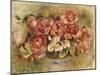 Still Life of Roses in a Vase, 1880s and 1890s-Pierre-Auguste Renoir-Mounted Giclee Print