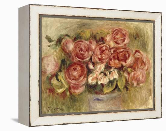 Still Life of Roses in a Vase, 1880s and 1890s-Pierre-Auguste Renoir-Framed Premier Image Canvas