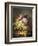 Still Life of Roses, Lilies and Strawberries-Francois Duval-Framed Giclee Print