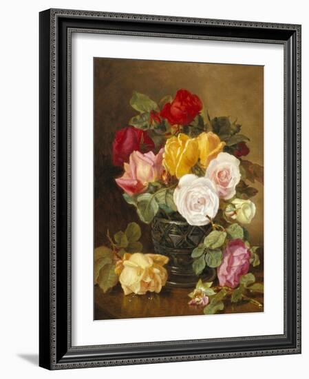 Still Life of Roses-Eloise Harriet Stannard-Framed Giclee Print