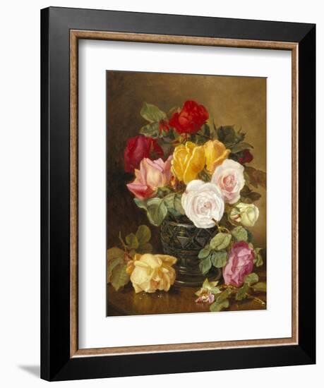 Still Life of Roses-Eloise Harriet Stannard-Framed Giclee Print