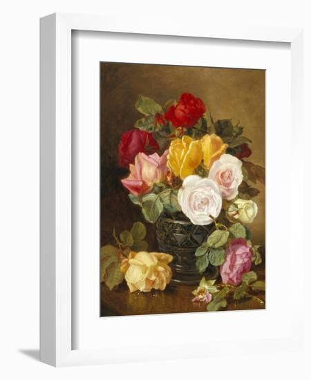 Still Life of Roses-Eloise Harriet Stannard-Framed Giclee Print