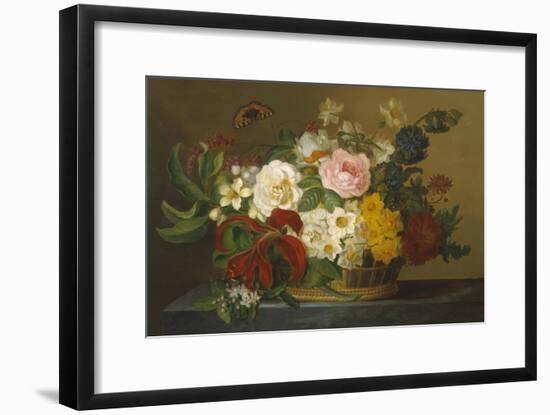 Still Life of Spring Flowers-Lucius Hermina Van Stipriaan-Framed Giclee Print