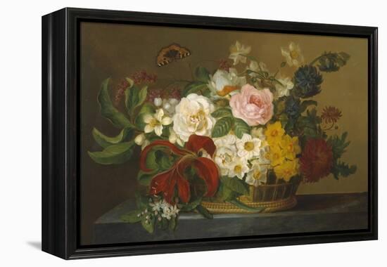 Still Life of Spring Flowers-Lucius Hermina Van Stipriaan-Framed Premier Image Canvas