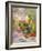 Still Life of Summer Flowers and Fruit-Marie Felix Lucas-Framed Giclee Print