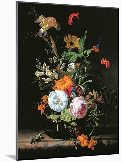 Still Life of Summer Flowers-Rachel Ruysch-Mounted Giclee Print