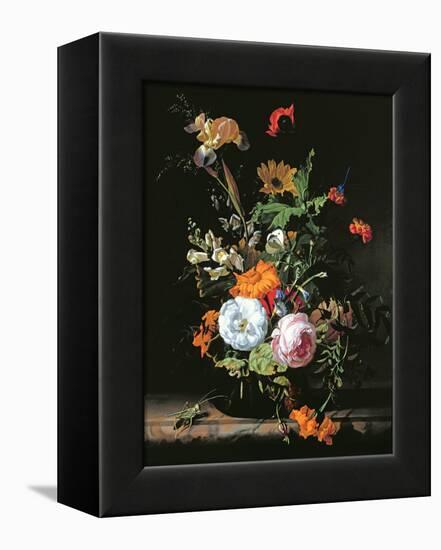 Still Life of Summer Flowers-Rachel Ruysch-Framed Premier Image Canvas