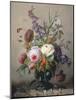 Still Life of Summer Flowers-Hans Hermann-Mounted Giclee Print