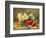 Still Life of Summer Fruit and Peach Roses-Eloise Harriet Stannard-Framed Giclee Print