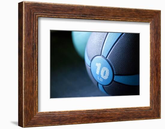 Still Life of Workout Equipment-Matt Freedman-Framed Photographic Print