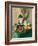 Still Life (Oil on Canvas)-George Leslie Hunter-Framed Giclee Print