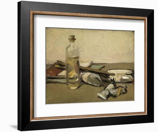 Still Life: Paint Tubes, C.1903 (Oil on Panel)-Samuel John Peploe-Framed Giclee Print