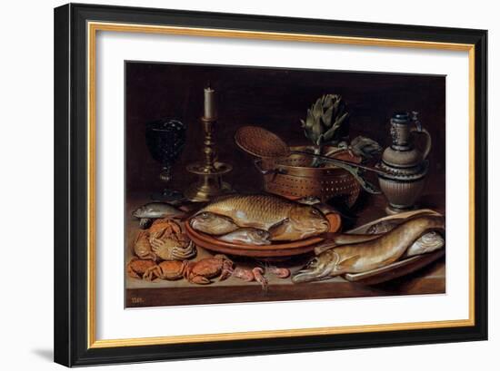 Still Life Par Peeters, Clara (1594-1658), 1611 - Oil on Canvas, 50X72 - Museo Del Prado, Madrid-Clara Peeters-Framed Giclee Print