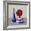 Still Life Red Rose, 2019 (Watercolour on Paper)-Christopher Ryland-Framed Giclee Print