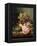 Still Life, Roses, Fruit and Bird's Nest-Edward Ladell-Framed Premier Image Canvas