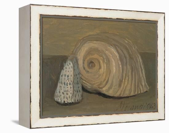 Still Life (Shells)-Morandi Giorgio-Framed Premier Image Canvas