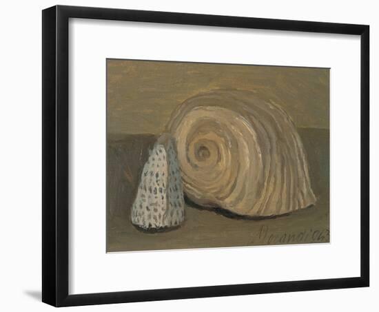 Still Life (Shells)-Morandi Giorgio-Framed Giclee Print