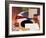 Still Life, Square on a White Background with a Black Disc-Roger de La Fresnaye-Framed Giclee Print