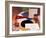 Still Life, Square on a White Background with a Black Disc-Roger de La Fresnaye-Framed Giclee Print
