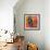 Still Life Table with Roses and Fruit-Peter Graham-Framed Giclee Print displayed on a wall